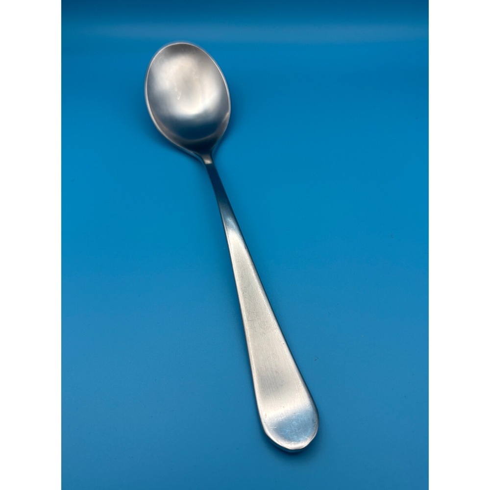 Gourmet Settings Maddox Soup Spoon 18/10 Stainless Steel Satin Flatware Silver
